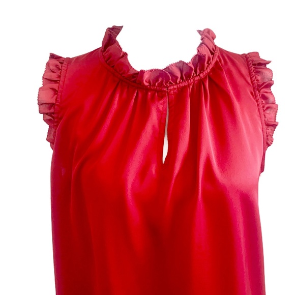 Catherine Malandrino Women’s Red Top - Picture 2 of 8